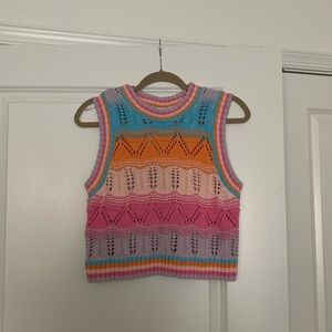ZARA knit sweater vest NWT